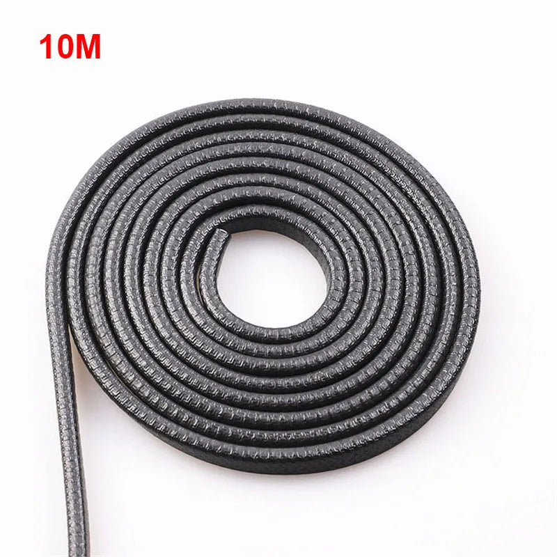 General Sealing Strip No-Paste Door Anti-Collision Strip Car Door U-Shaped Edge Strip Decorative Strip Keel Strip