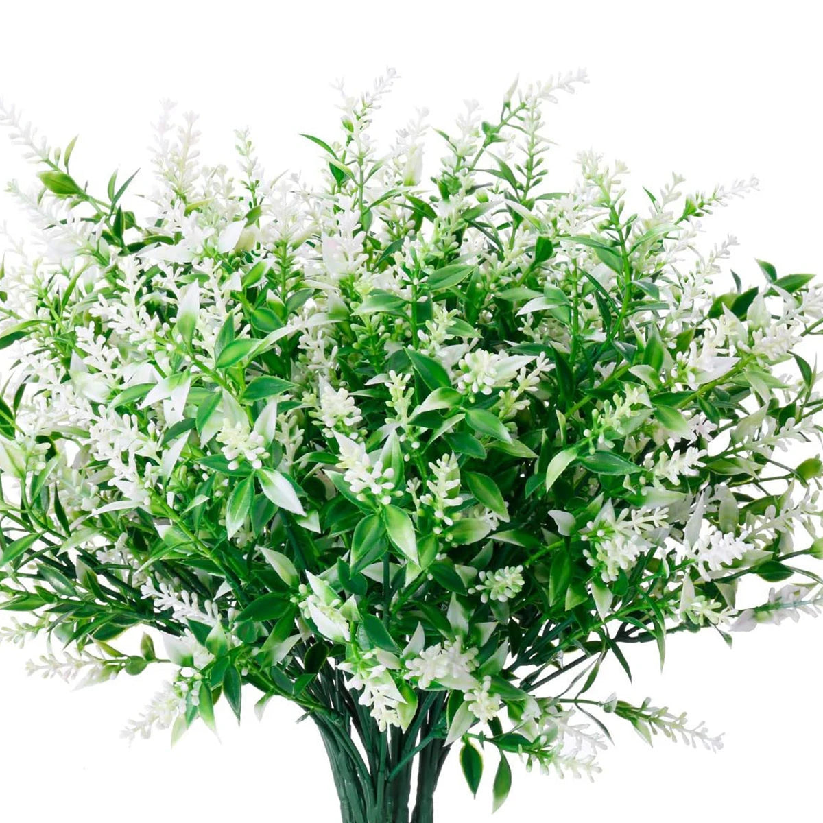 12PCS Artificial Plants Lavender Wedding Bridal Vase for Home