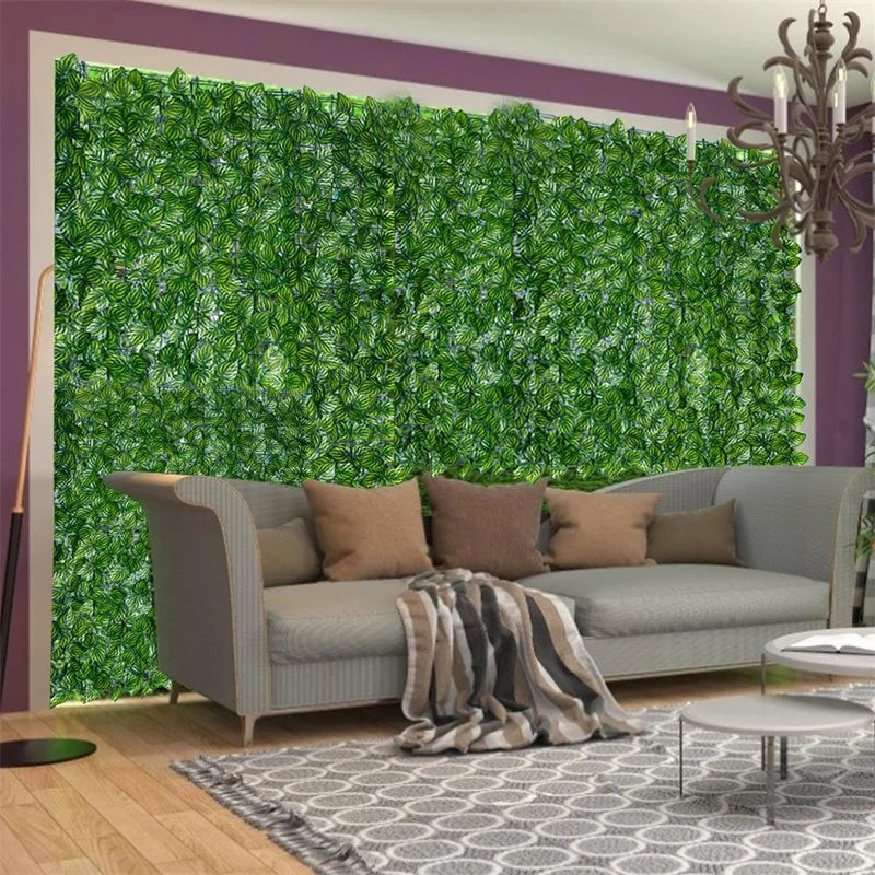 Artificial Leaf Privacy Fence Roll Wall Landscaping Fence Privacy Fence