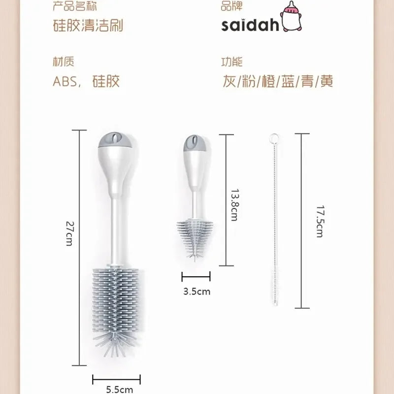 Baby Bottle Pacifier Brush