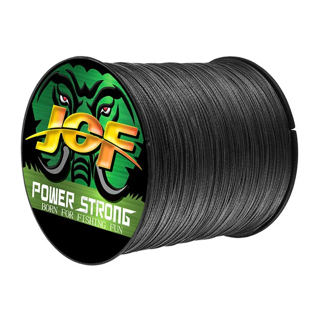 JOF 4 Strands Fishing Line 300/100M Braided PE Fishing Strong Fishing Line Multifilament Durable Fishing Line