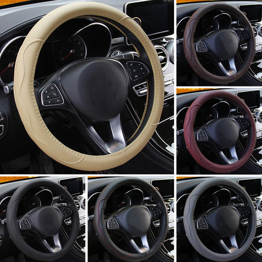 10 Colors Car Steering Wheel Cover Universal Volant Braid on the Steering-wheel
