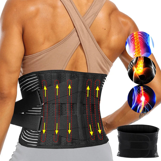 Adjustable Back Lumbar Support Belt