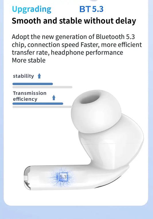 Earphones Headphones HiFi Sound Low Latency Noise Reduction Earbuds for IPhone Android