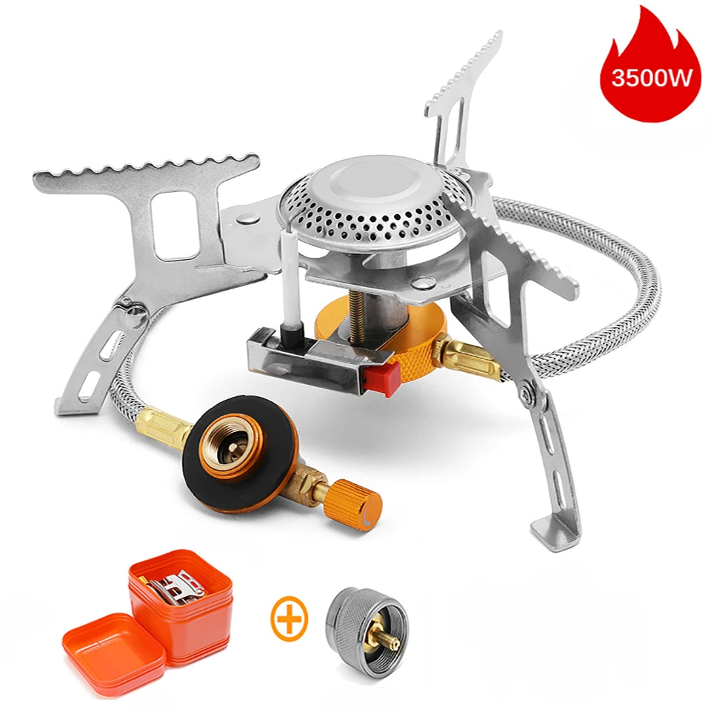 Outdoor Camping  Head Stove Portable Windproof Stove Camping Picnic