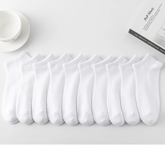 10 Pairs Men Socks Invisible Low Cut