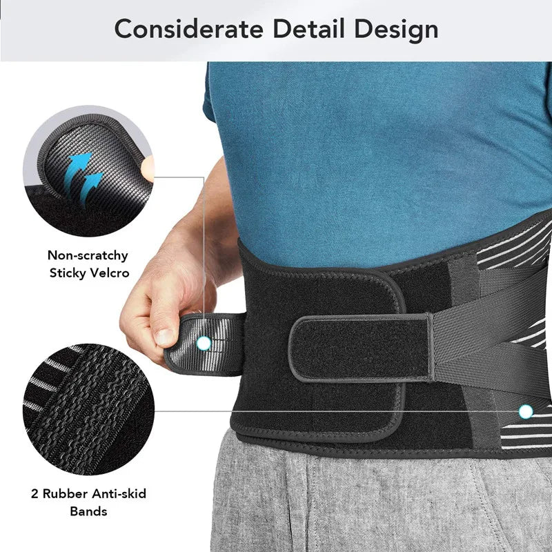 Adjustable Back Lumbar Support Belt