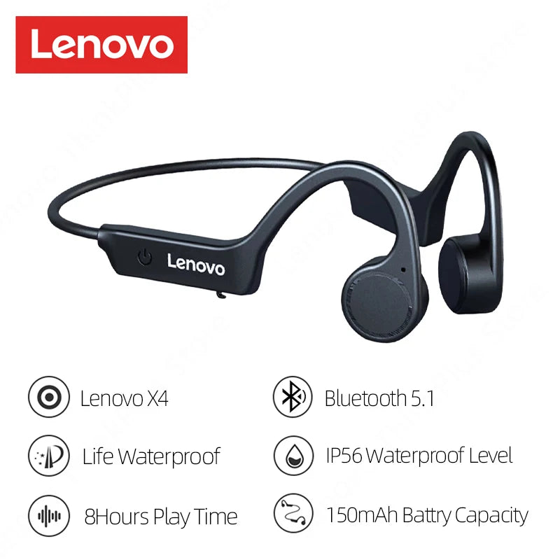 Lenovo Bone Conduction Earphones X3 Pro Bluetooth Hifi Ear-hook