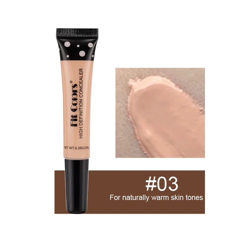 Fit Colors 8 size Concealer with a Flexible Concealer Moisturizing Liquid Foundation