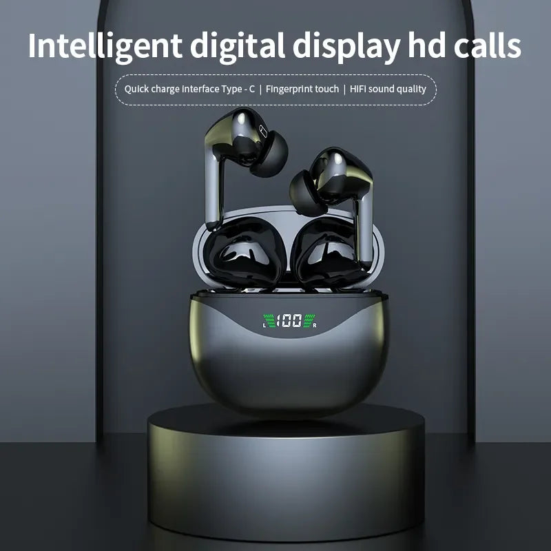 TWS Touch Control Wireless Headphones with Microphone 5.3 Bluetooth Earphones
