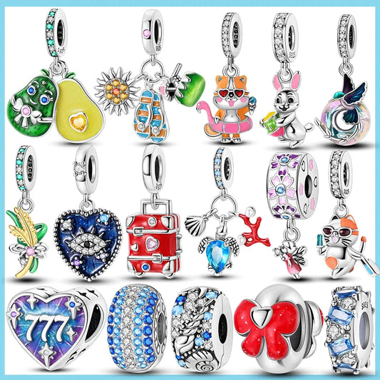 925 Sterling Silver 2024 Summer Charms Bead