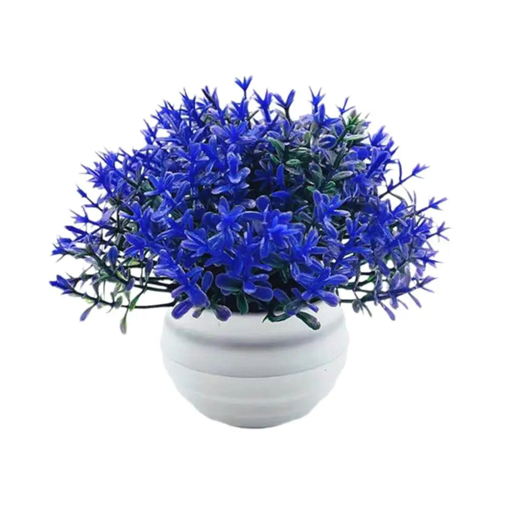 Artificial Plant Pot Ornamental Photo Props Plastic Desktop