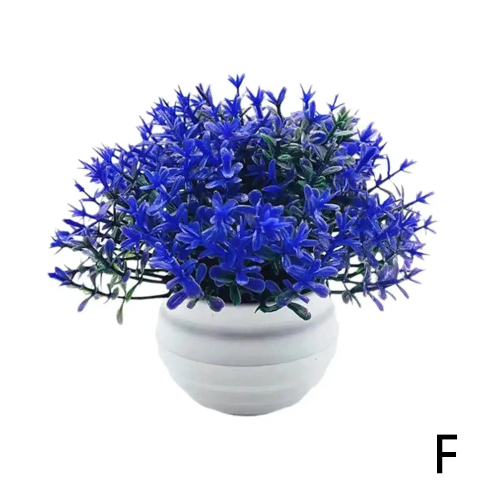 Artificial Plant Pot Ornamental Photo Props Plastic Desktop