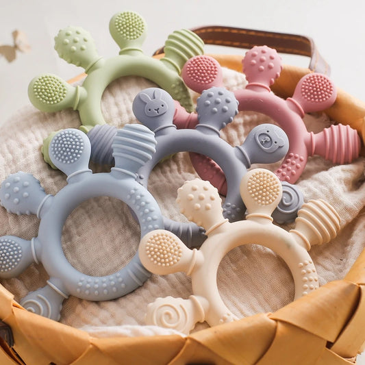 1PC Baby Silicone Teether