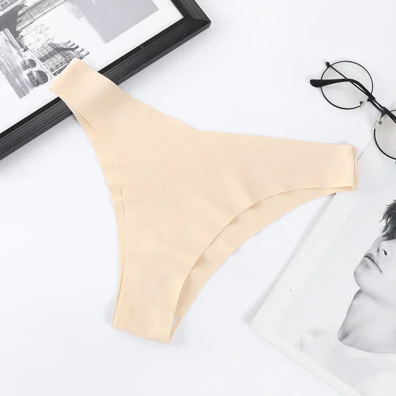 Seamless Panties Women Ice Silk