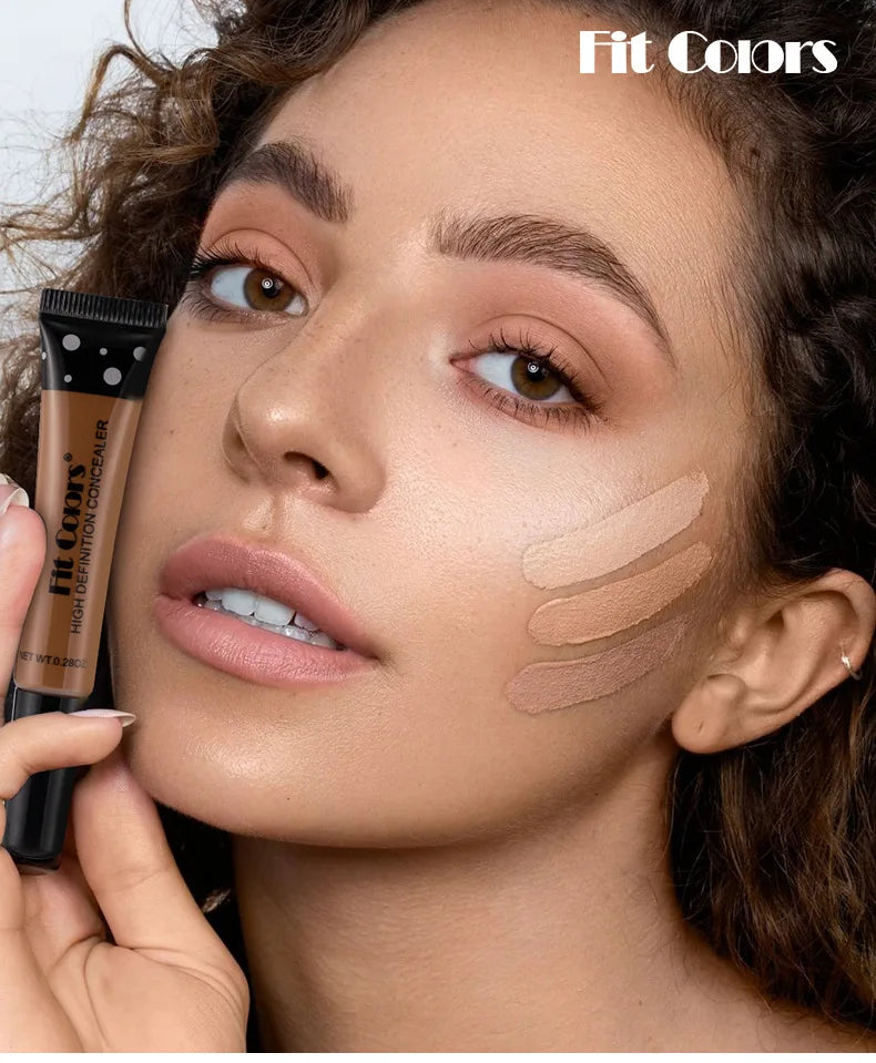 Fit Colors 8 size Concealer with a Flexible Concealer Moisturizing Liquid Foundation