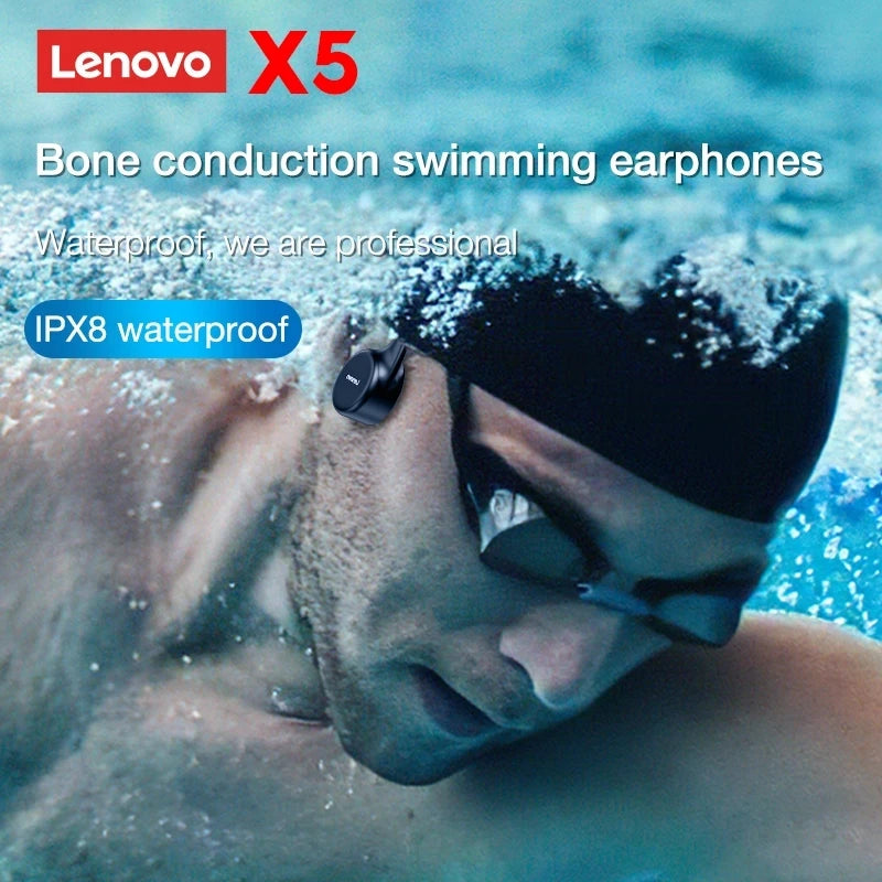 Lenovo Bone Conduction Earphones X3 Pro Bluetooth Hifi Ear-hook