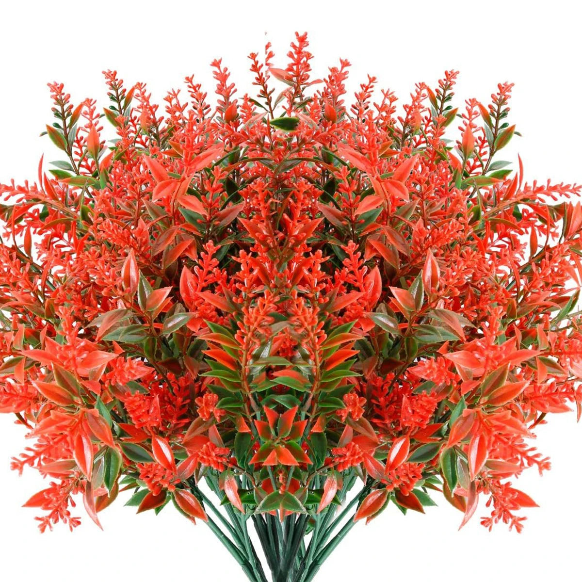 12PCS Artificial Plants Lavender Wedding Bridal Vase for Home