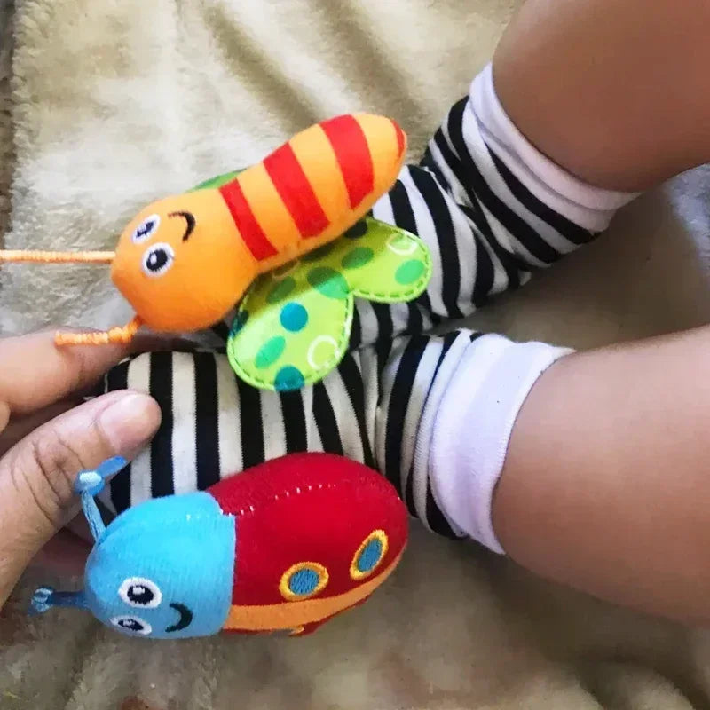 4Pcs Baby Toy 0-12 Months Baby Rattles Toys