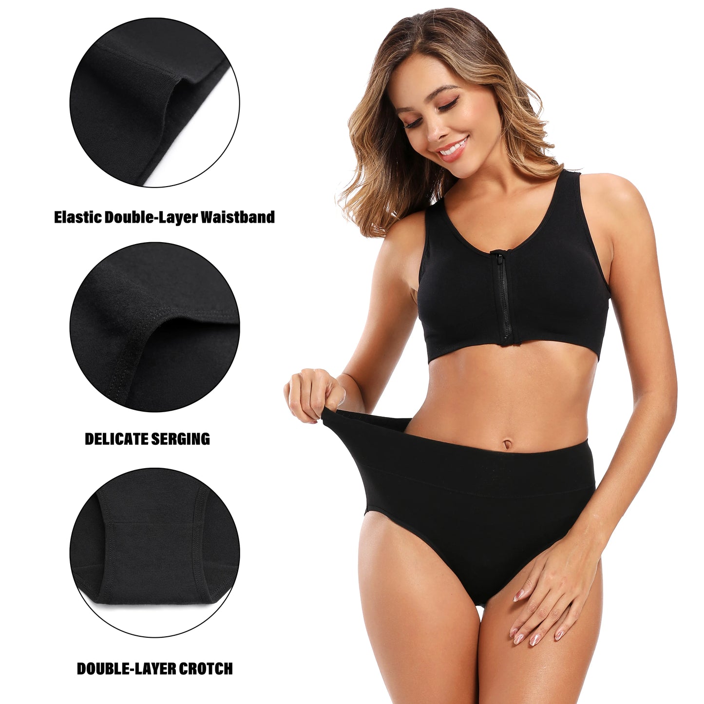 Women Seamless Belly Control Underwear