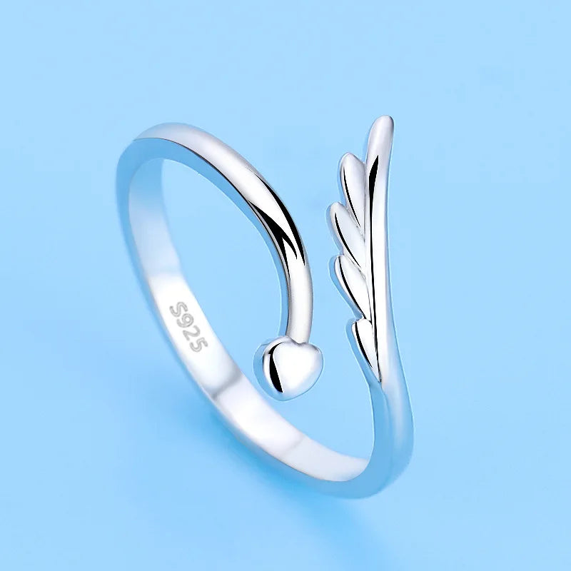 Hot 925 Sterling Silver Ring AAA Zircon Adjustable Simplicity Fashion Exquisite Women Jewelry