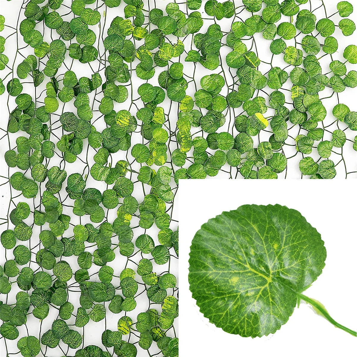11M Artificial Plants Green Ivy Leaf Garland Fake Plants
