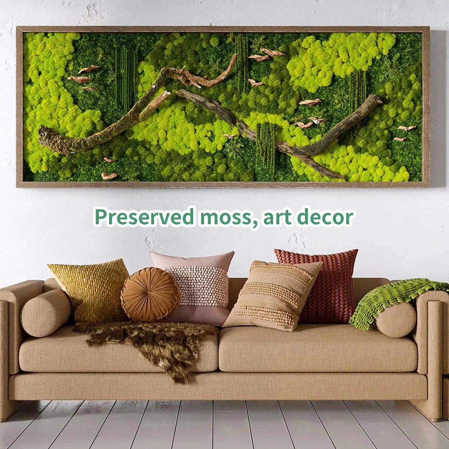 Artificial Green Plants Eternal Life Moss DIY Crafts