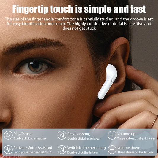 TWS VG121 Bluetooth Earphones Universal Wireless Headphones