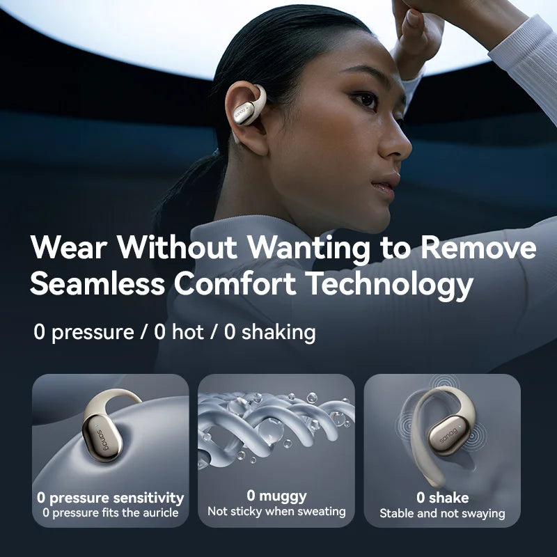 Sanag C16S Open Ear OWS Earphones Bluetooth 5.4 Wireless Headphones