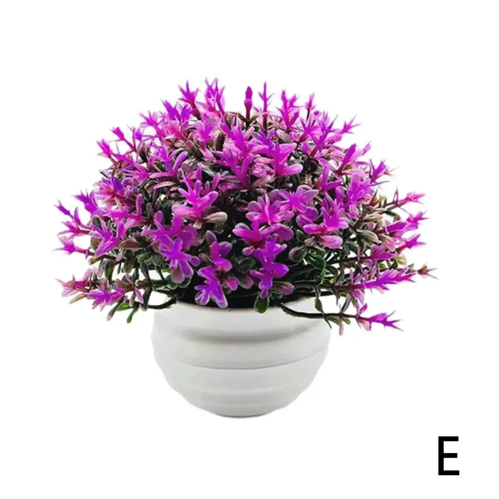 Artificial Plant Pot Ornamental Photo Props Plastic Desktop