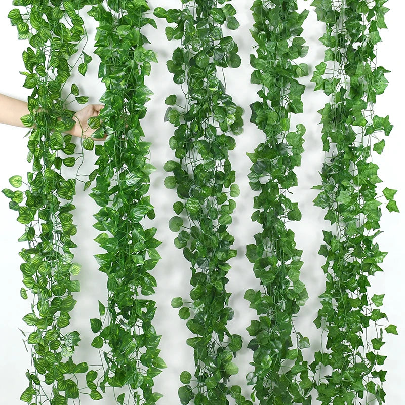 11M Artificial Plants Green Ivy Leaf Garland Fake Plants