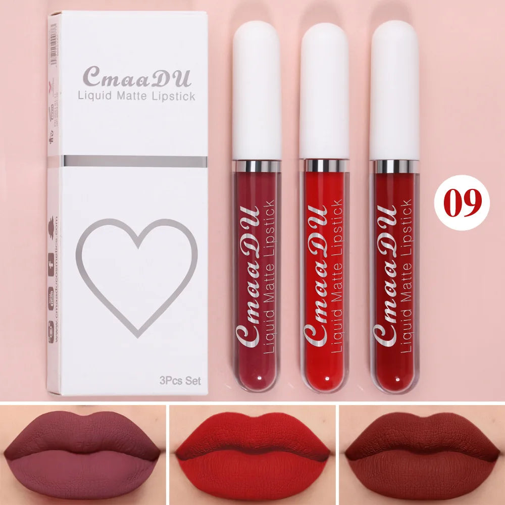 Sexy Long Lasting Velvet Matte Lip Gloss Liquid Lipstick