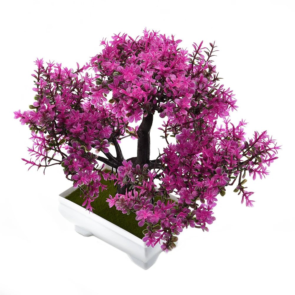 Artificial Plants Bonsai Small Tree Pot