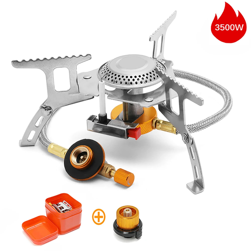 Outdoor Camping  Head Stove Portable Windproof Stove Camping Picnic
