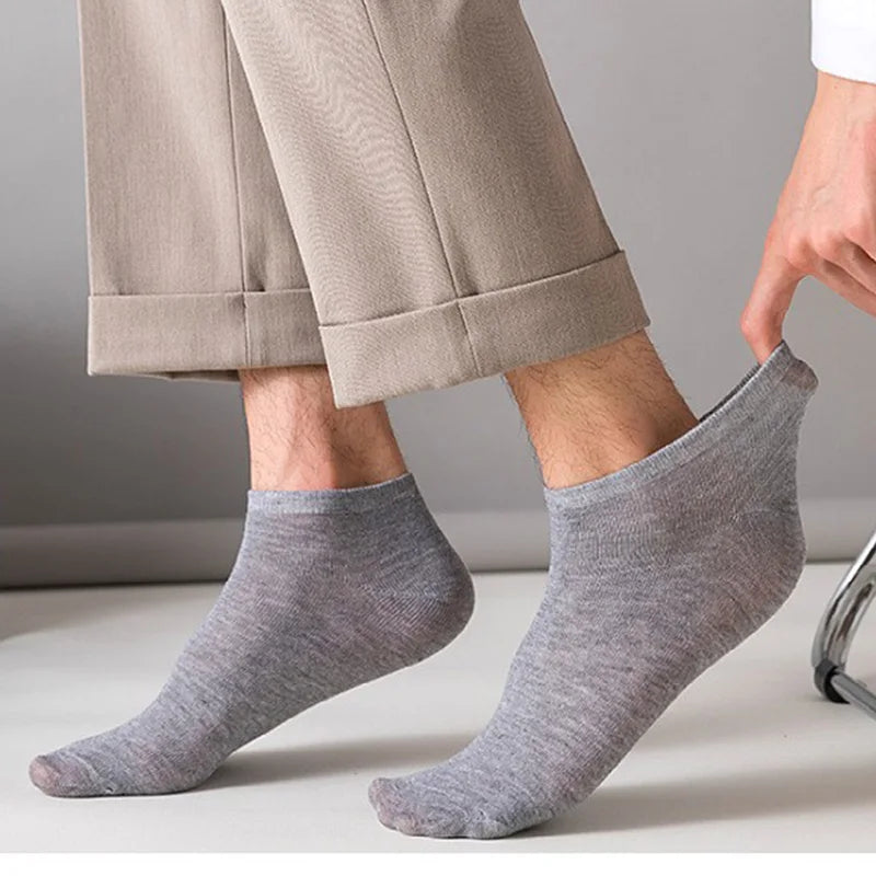 5 Pairs Women Socks Invisible Low Cut