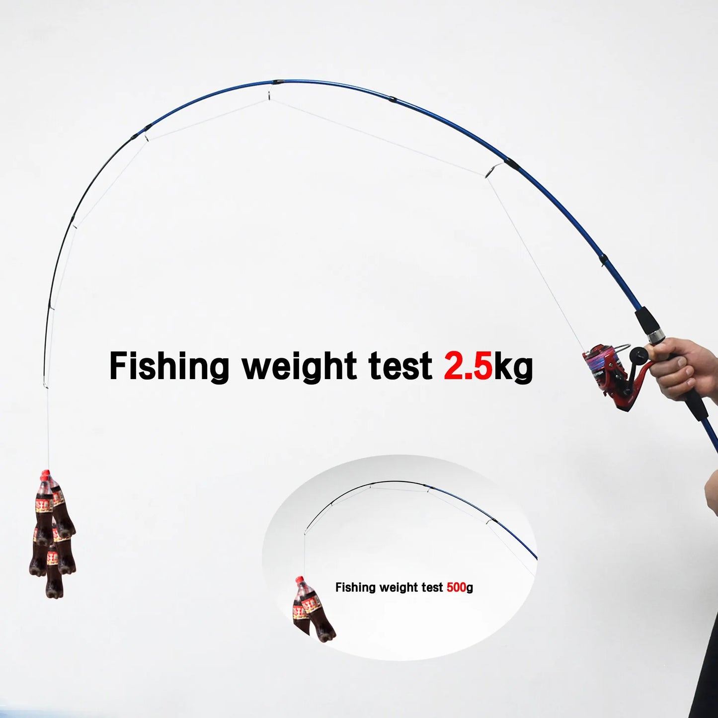Travel Carbon 4/5 Section Fishing Rods Casting Weight 5-20g Power Ultralight Lure