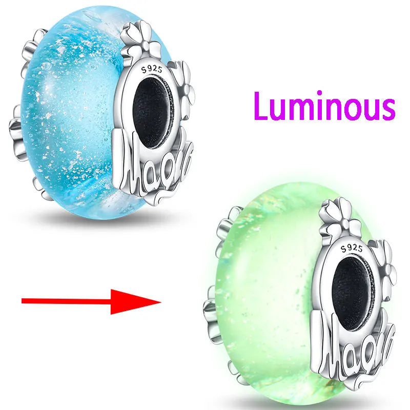 New 925 Sterling Silver Halloween Charm Beads Fit Original Brand Bracelet