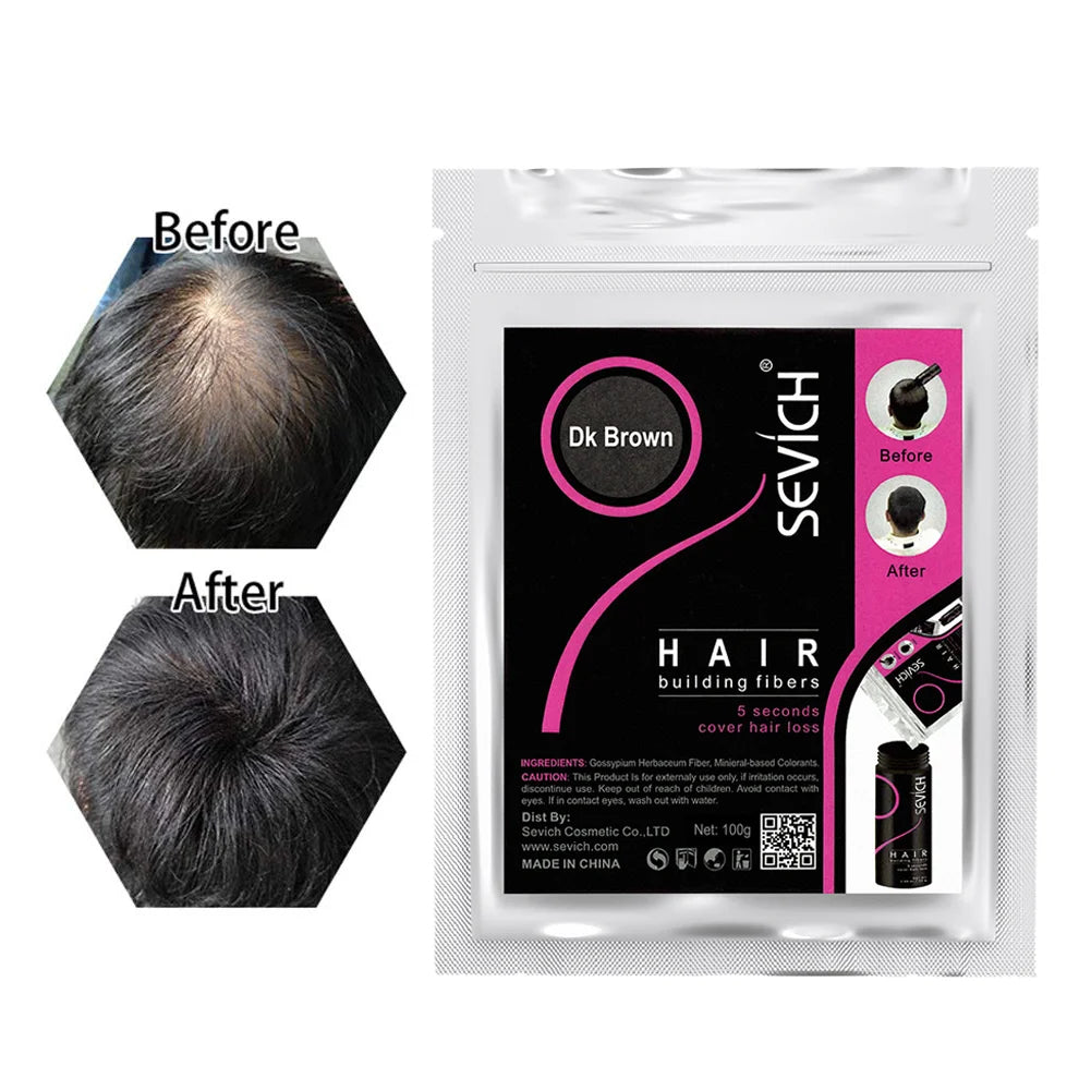 Hair Fibers 10 Color Keratin Hair Building Fiber