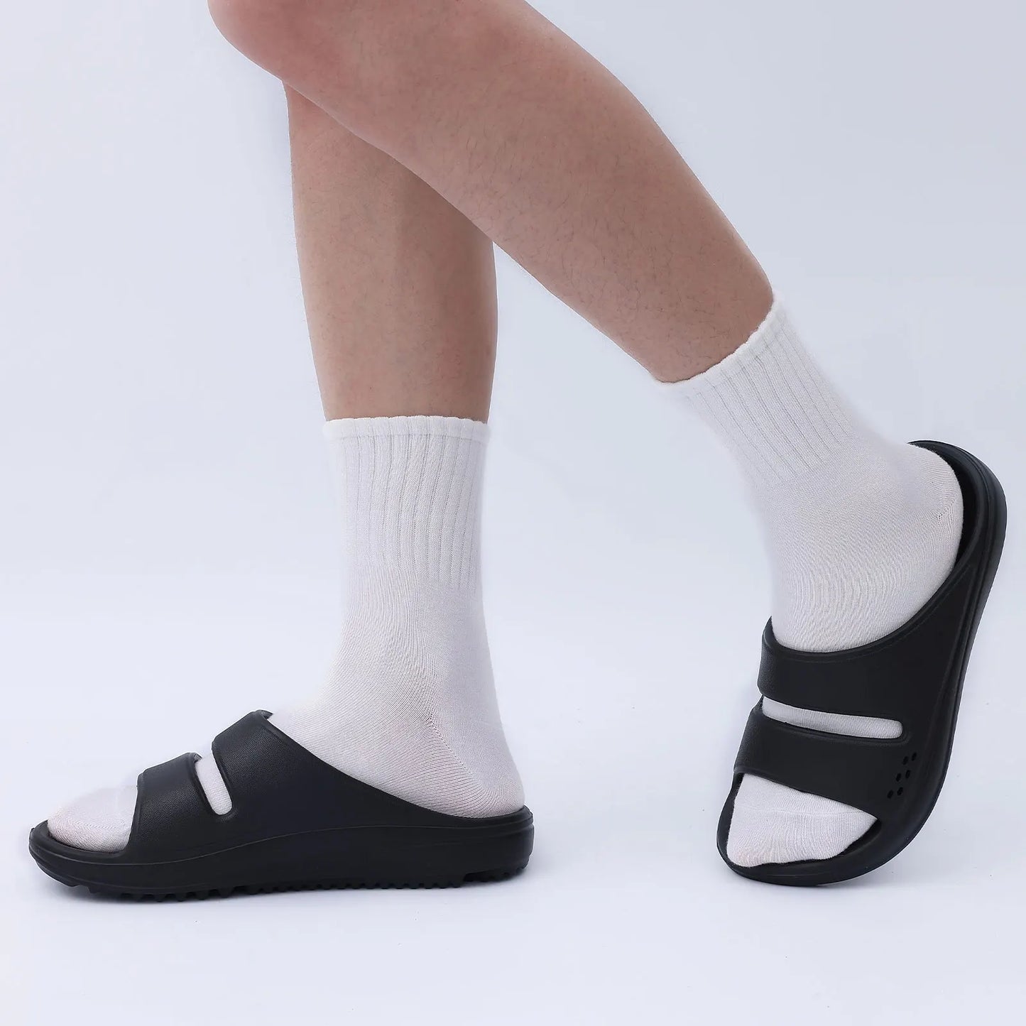 Women Summer Beach Flip Flops With Arch Support Soft Cloud Slippers