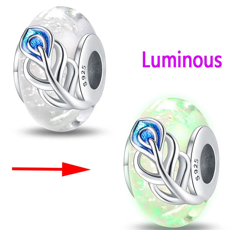 New 925 Sterling Silver Halloween Charm Beads Fit Original Brand Bracelet