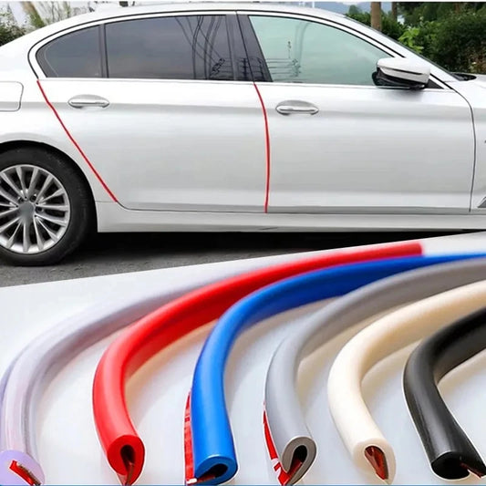 5M Car Door Protector U Type Universal Car Door Edge Guards Strip