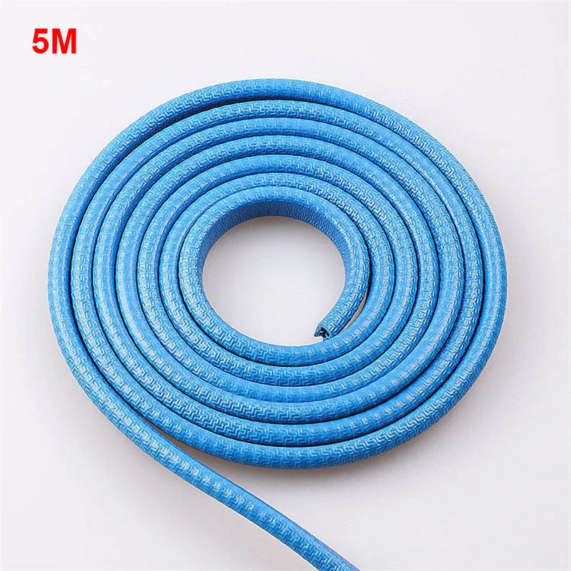 General Sealing Strip No-Paste Door Anti-Collision Strip Car Door U-Shaped Edge Strip Decorative Strip Keel Strip