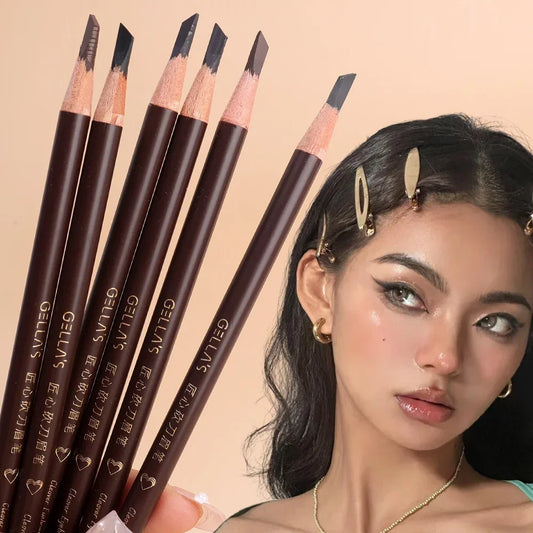 Microblading Eyebrow Pencil Outline Shadow Eyeliner Waterproof