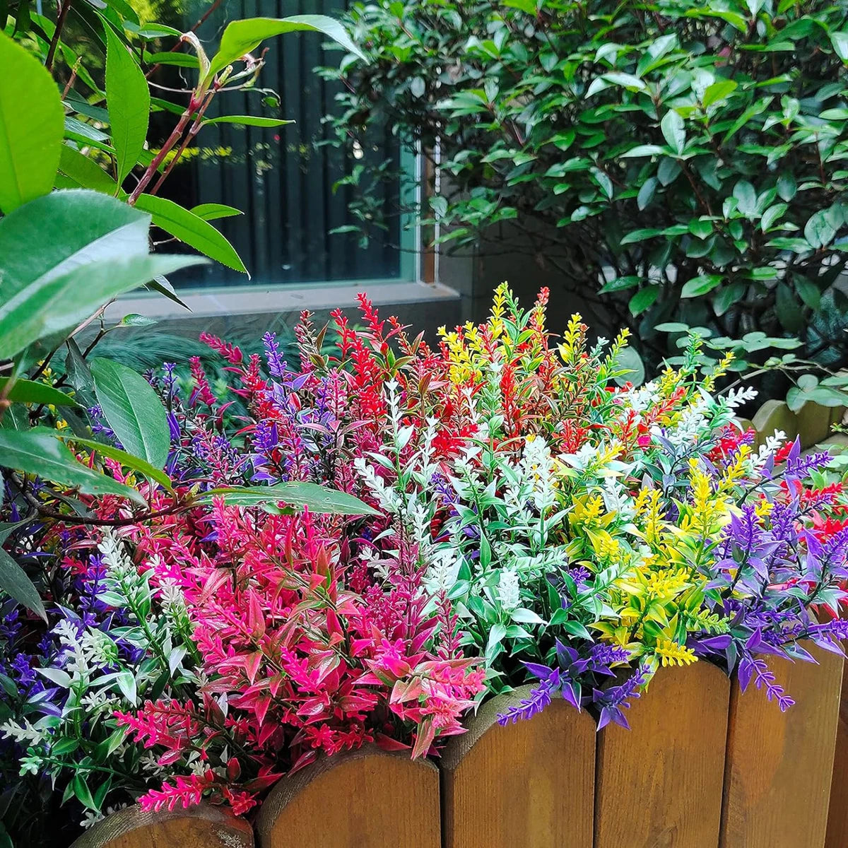12PCS Artificial Plants Lavender Wedding Bridal Vase for Home