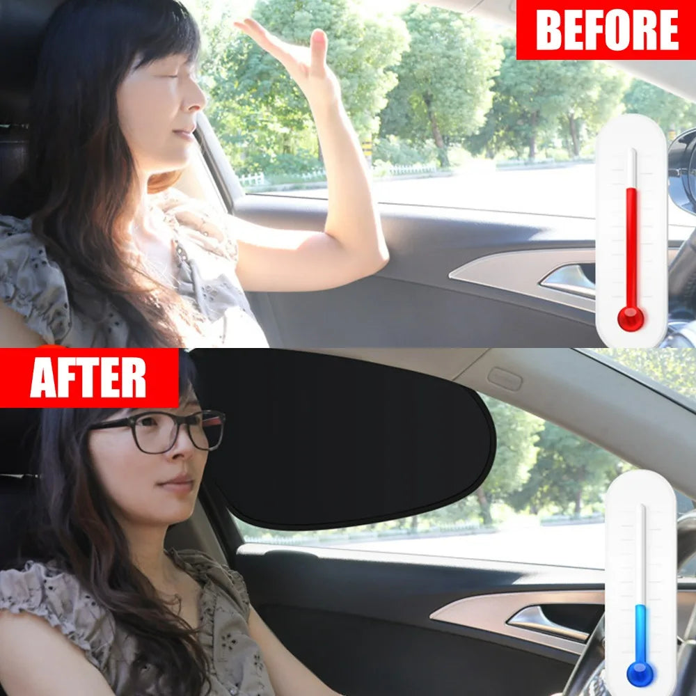 Car Electrostatic Sunshade Curtain