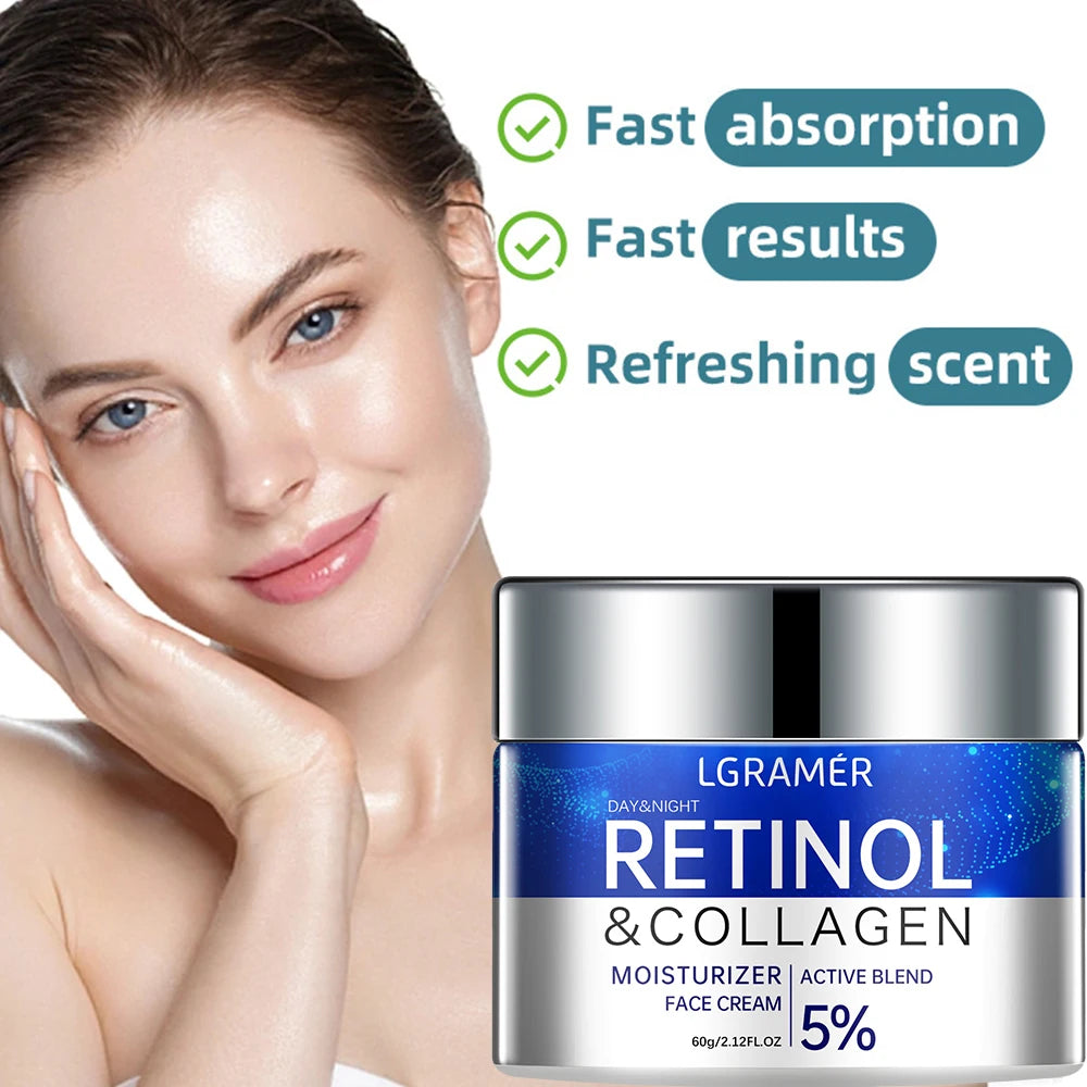 Men Retinol Wrinkle Removing Cream Anti Aging Firming Lifting