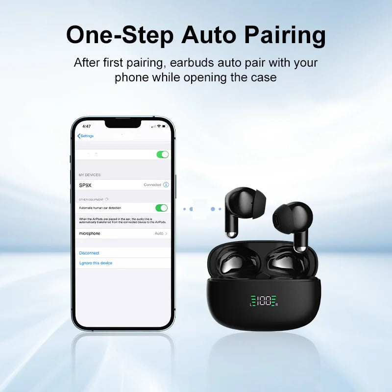 Wireless Earbuds Bluetooth 5.3 HIFI Bass TWS Sports
