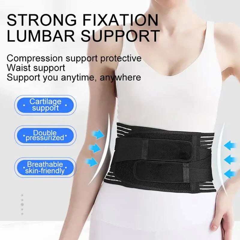 Back Brace Adjustable Waist Belt