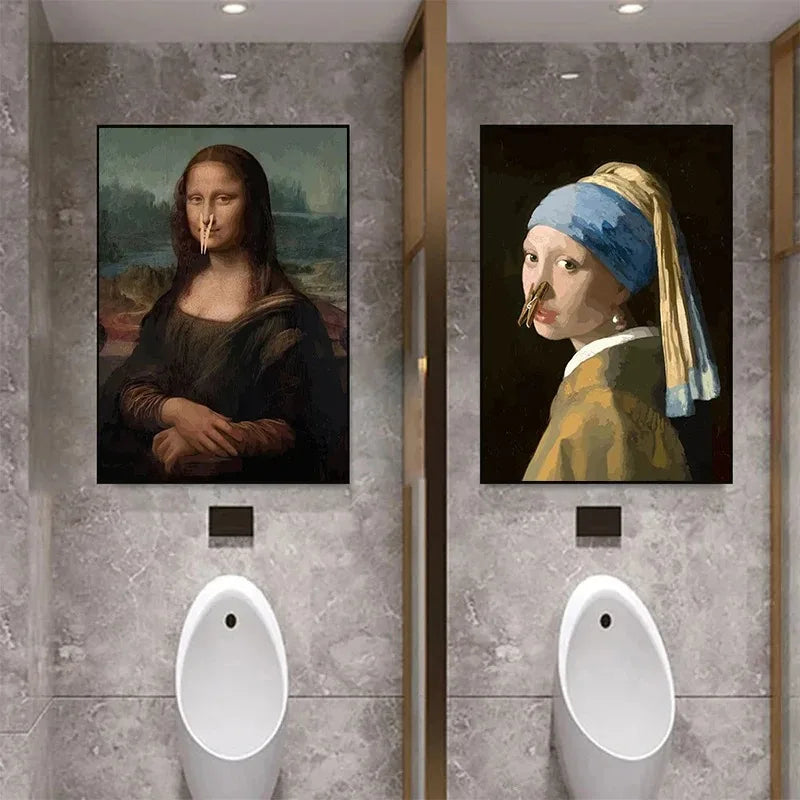 Funny Bathroom Toilet Decoration