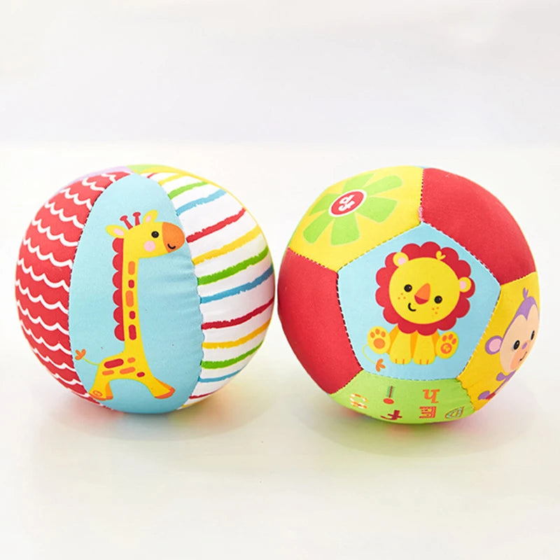 Soft Cloth Rattle Ball Baby For 0-36 Months